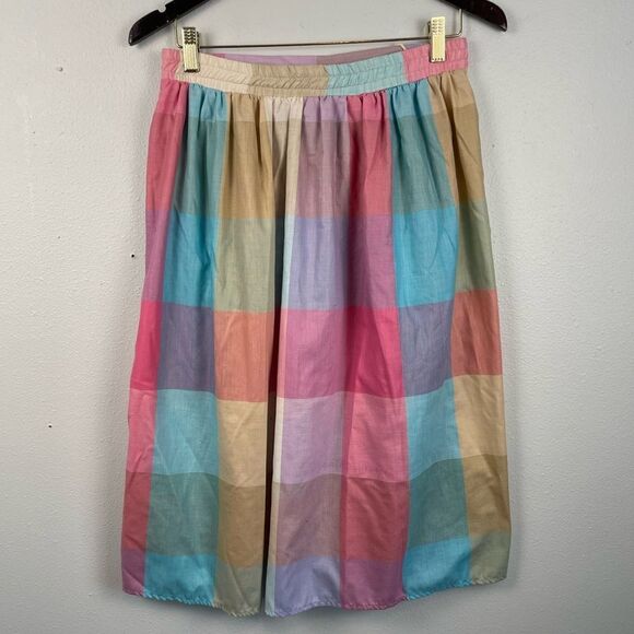 Vintage Oops Too California Pastel Top and Matching Skirt Size M EUC - Picture 10 of 10